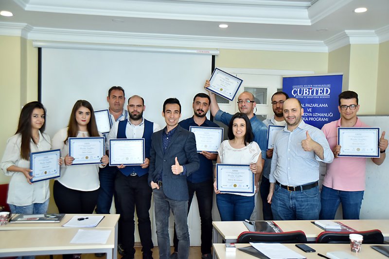 5. Dijital Pazarlama ve Sosyal Medya Uzmanlığı Sertifika Programı Başarıyla Tamamlandı